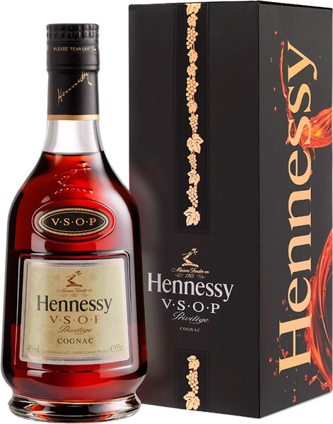 Коньяк Hennessy V.S.O.P, with gift box, 350 мл