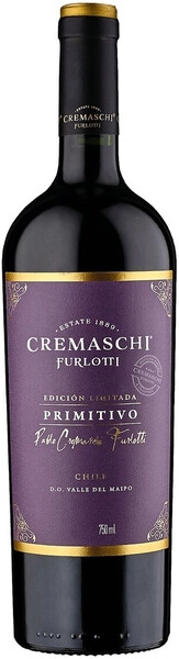 Вино Cremaschi Furlotti, Primitivo Edicion Limitada, Valle del Maipo DO, 2021