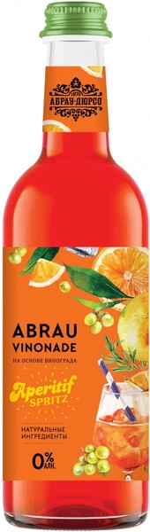 Вода Abrau Vinonade Aperitif Spritz, 375 мл