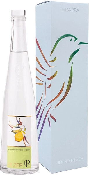 Аквавит Pilzer, Acquavite di Mele Cotogne, gift box, 0.5 л