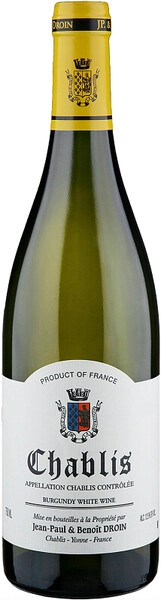 Вино Jean-Paul & Benoit Droin, Chablis AOC, 2023