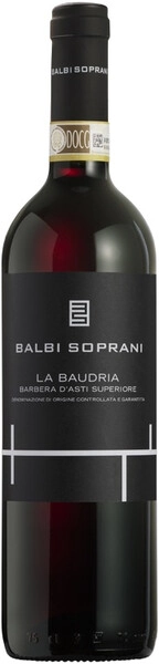 Вино Balbi Soprani, La Baudria Barbera d'Asti Superiore DOCG