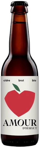 Сидр Amour Brut Bio, Cidre de Normandie IGP, 0.33 л