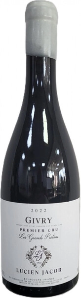 Вино Lucien Jacob, Givry Premier Cru Les Grands Pretans AOC, 2022