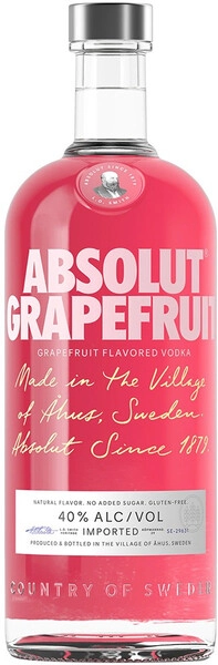 Ликер "Absolut" Grapefruit, Bitter, 0.7 л