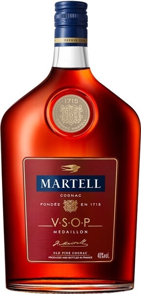 Коньяк Martell VSOP, flask, 350 мл