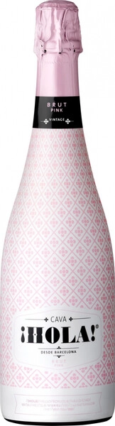 Игристое вино Hola Brut Pink, Cava DO