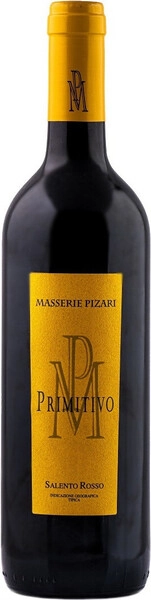 Вино Masserie Pizari, Primitivo, Salento IGT, 2022