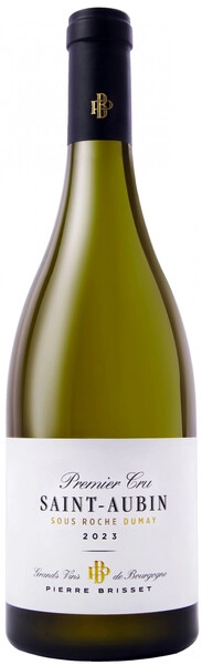 Вино Pierre Brisset, Saint-Aubin Premier Cru Sous Roche Dumay AOC, 2023