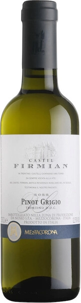 Вино Castel Firmian Pinot Grigio, Trentino DOC, 2022, 375 мл