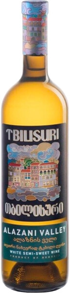 Вино Tbilisuri Alazani Valley White Semi-Sweet, 2022