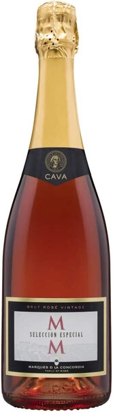 Игристое вино Marques de la Concordia, MM Seleccion Especial Brut Rose, Cava DO