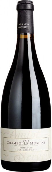 Вино Domaine Amiot-Servelle, Chambolle-Musigny Premier Cru Les Charmes AOC, 2016