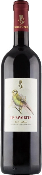 Вино Cantina Gentili, "Le Favorite" Toscana IGT, 2022