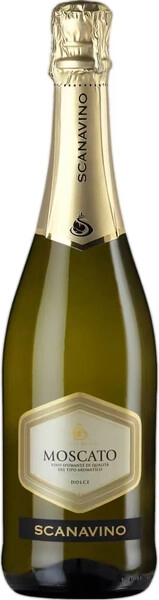 Игристое вино "Scanavino" Moscato Dolce, 2025