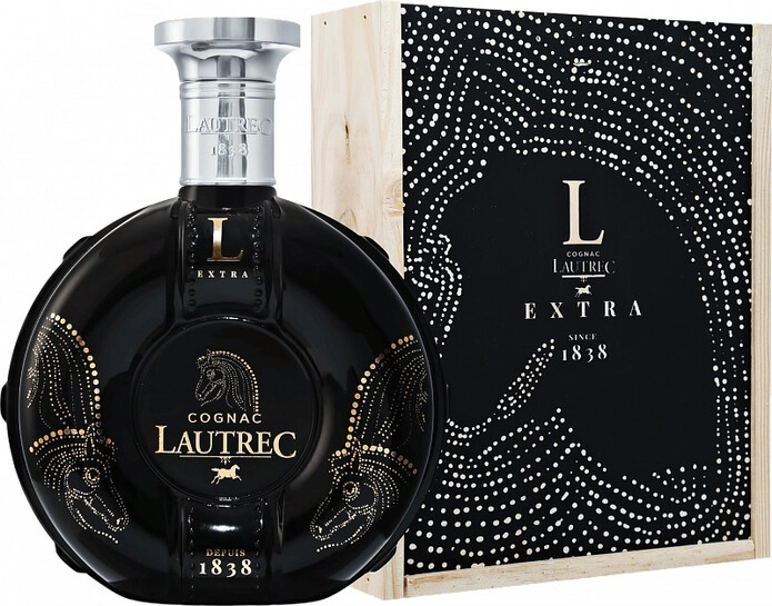 Коньяк Lautrec Extra, wooden box, 0.7 л