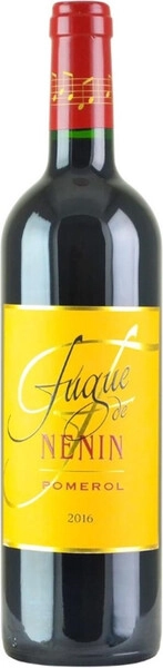 Вино "Fugue de Nenin", Pomerol AOC, 2016