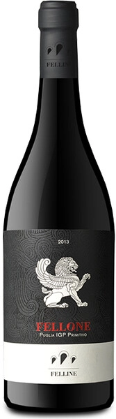 Вино Felline, Fellone Primitivo, Puglia IGP, 2013