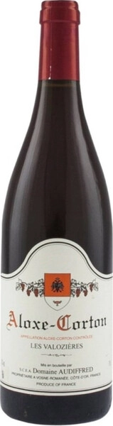 Вино Domaine Audiffred, Aloxe-Corton Les Valozieres AOC