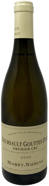 Вино Domaine Moret-Nomine, Meursault Gouttes d'Or Premier Cru AOC, 2008