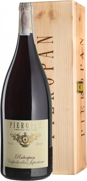 Вино Pieropan, "Ruberpan", Valpolicella Superiore DOC, 2021, wooden box, 3 л
