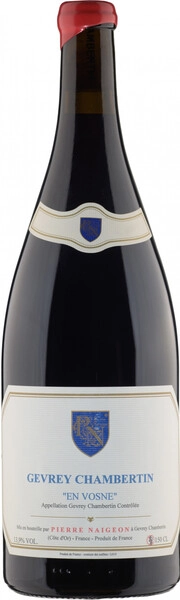 Вино Pierre Naigeon, Gevrey-Chambertin En Vosne Vieilles Vignes AOC, 2018, 1.5 л