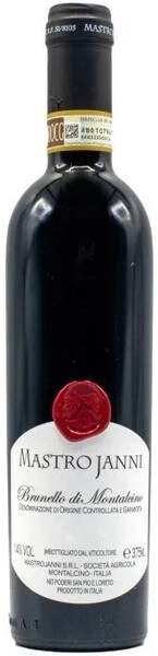 Вино Mastrojanni, Brunello di Montalcino DOCG, 2019, 375 мл