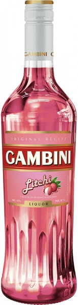 Ликер KVKZ, "Gambini" Litchi, 0.7 л