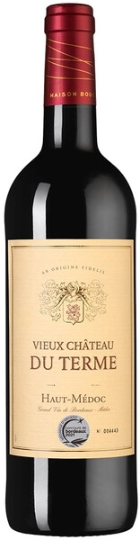 Вино Vieux Chateau du Terme, Haut-Medoc AOC, 2020