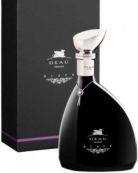 Коньяк Deau, Black, gift box, 1 л