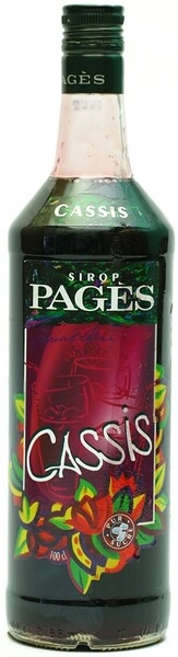 Сироп Pages Cassis, 1 л