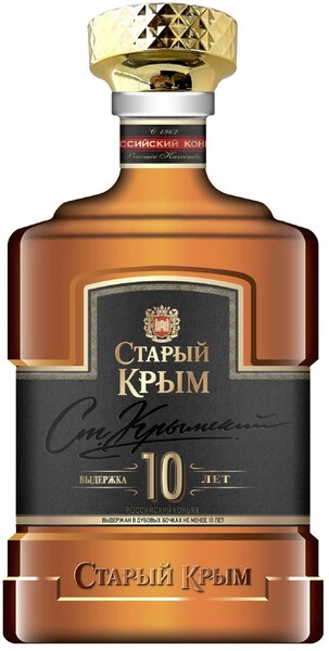 Коньяк Старый Крым 10-летний, 0.5 л
