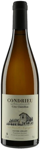 Вино Xavier Gerard, Condrieu Cote Chatillon AOC, 2022