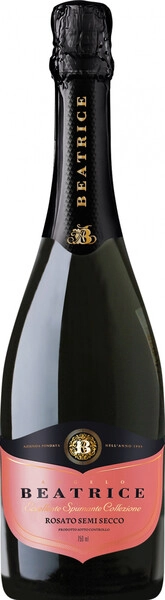 Игристое вино Beatrice Rosato Semi Secco (Russia)