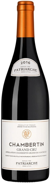 Вино Patriarche, Chambertin Grand Cru AOC, 2016