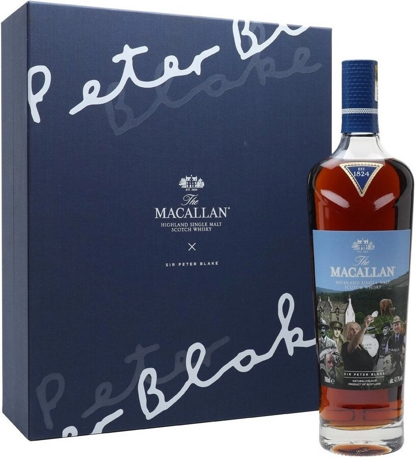 Виски Macallan Sir Peter Blake, gift box, 0.7 л