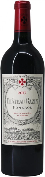 Вино Chateau Gazin, Pomerol AOC, 2017
