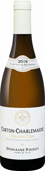 Вино Domaine Poisot Pere et Fils, Corton-Charlemagne Grand Cru AOC, 2019