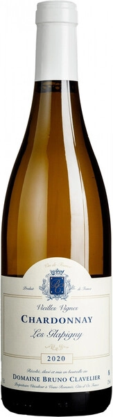 Вино Domaine Bruno Clavelier, Chardonnay Les Glapigny Vieilles Vignes, 2020