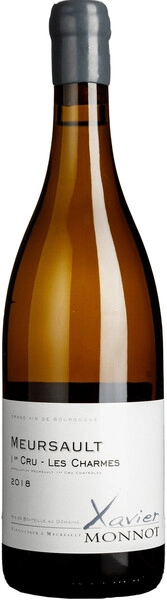 Вино Domaine Xavier Monnot, Meursault 1er Cru Les Charmes AOC, 2018