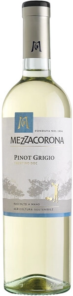 Вино Mezzacorona, Pinot Grigio, Trentino DOC, 2021