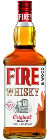 Виски "Fire & Wood" Blended, 0.7 л