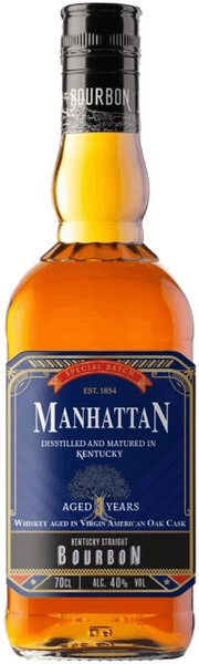 Виски Manhattan Bourbon, 0.7 л