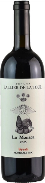 Вино Sallier de La Tour, La Monaca, Monreale DOC, 2018