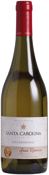 Вино Santa Carolina, Gran Reserva Chardonnay, Valley de Casablanca DO, 2018