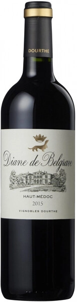 Вино Diane de Belgrave, Haut-Medoc AOC, 2015