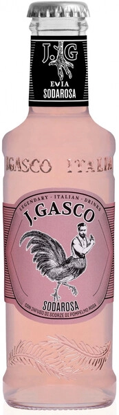 Вода J.Gasco Sodarosa, 200 мл