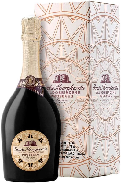 Игристое вино Santa Margherita, Brut Prosecco Superiore di Valdobbiadene DOCG, gift box, 1.5 л