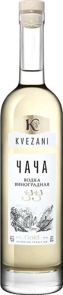 Водка Bacchus, Kvezani Gold, 0.5 л