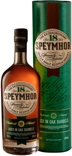 Виски Speymhor Single Malt 18 Years Old, in tube, 0.7 л